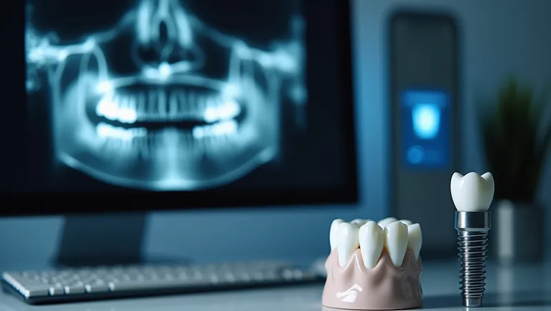 radiographies pour un implant dentaire, importance et nécessité pour le traitement